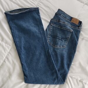 AMERICAN EAGLE Next Level Stretch Sz 14 High-Rise Skinny Kick